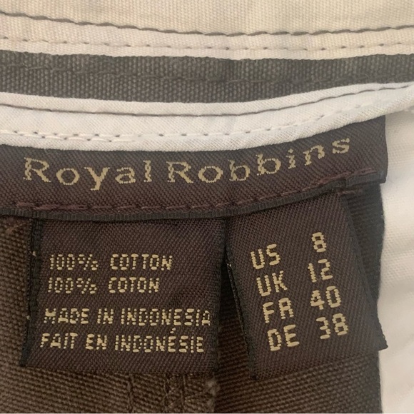 ROYAL ROBBINS 100% Cotton Twill Capri Pants - Picture 2 of 16